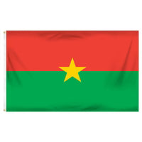Burkina Nylon Flag
