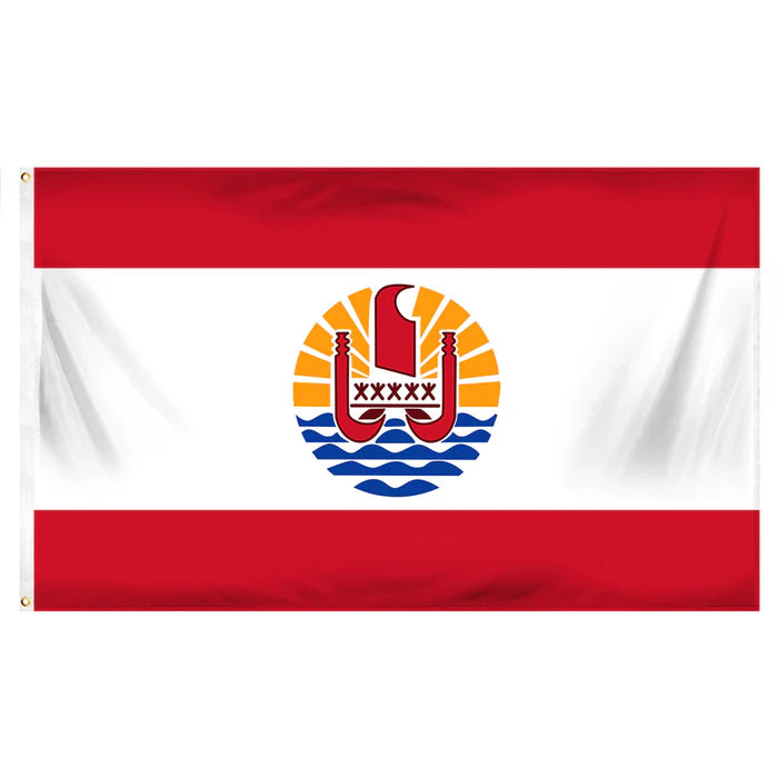 French Polynesia Nylon Flag