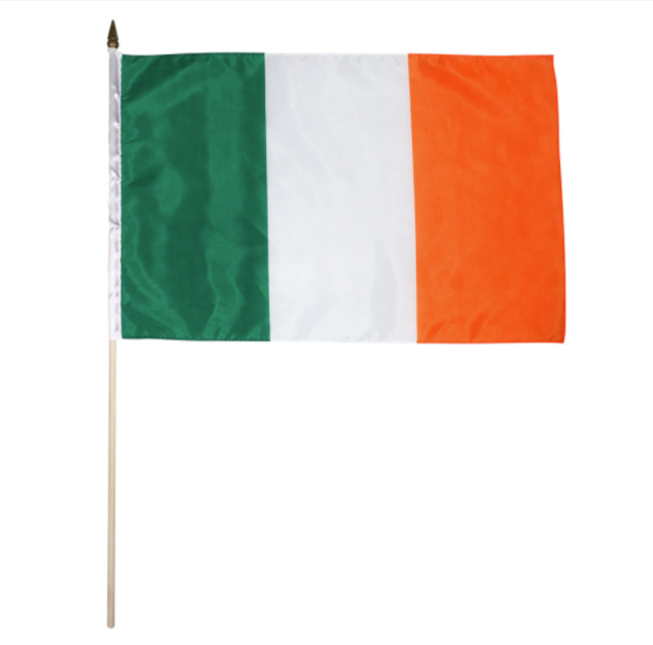 12x18" Ireland stick falg