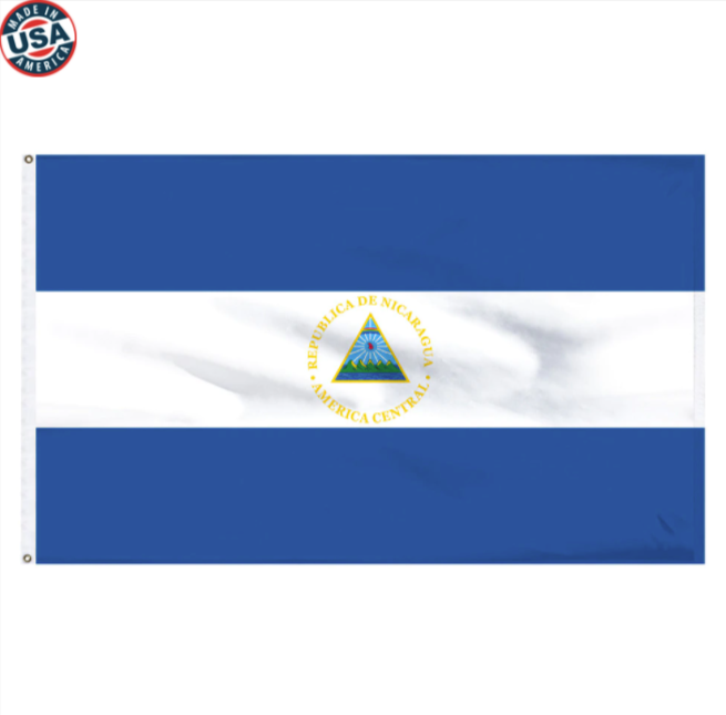 Nicaragua Nylon Flag
