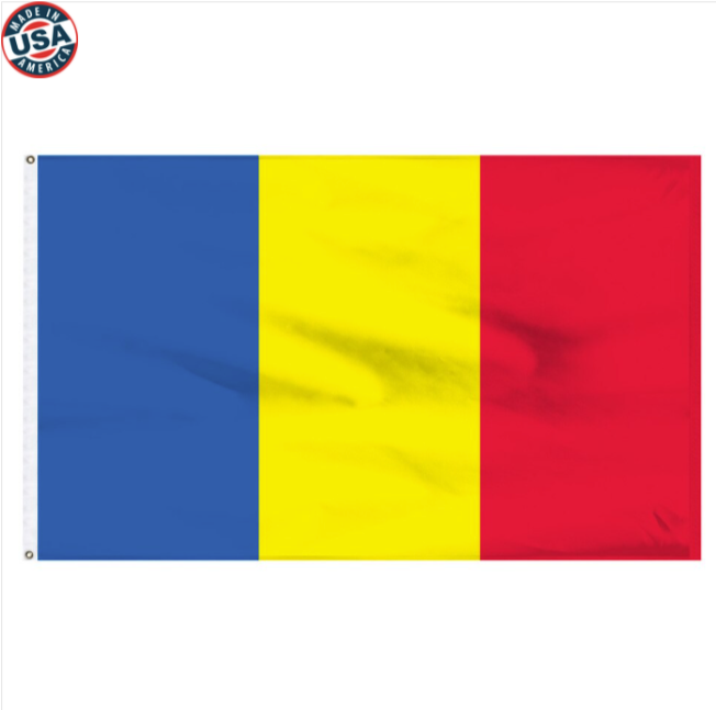 Romania Nylon Flag