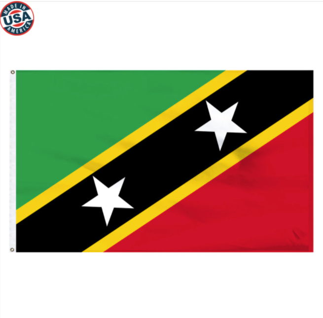 St. Kitts Nylon Flag