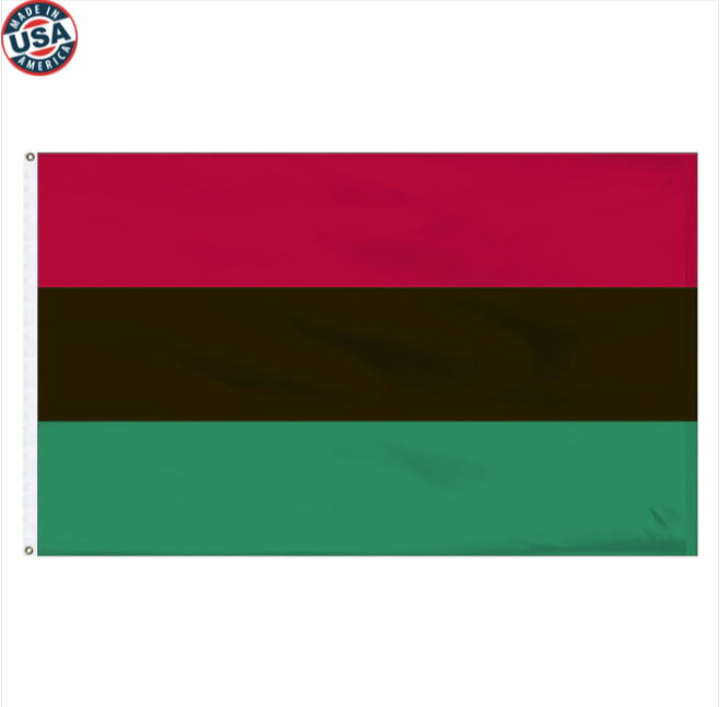 African American Nylon Flag
