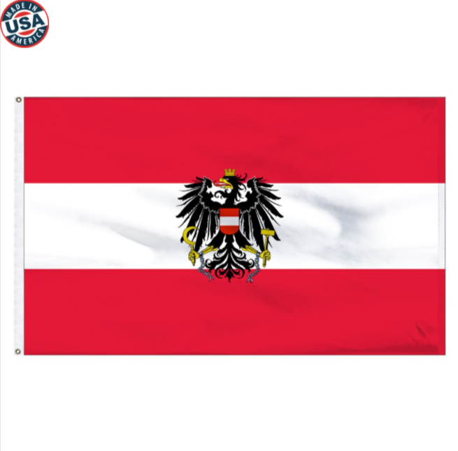 Austria Nylon Flag with seal