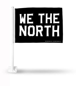 RAPTORS "WE THE NORTH" CAR FLAG
