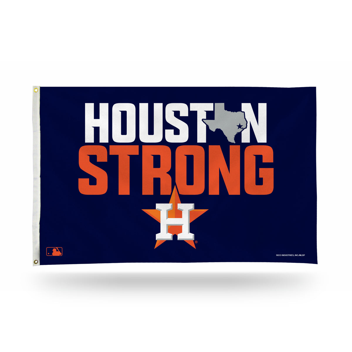 HOUSTON ASTROS RETRO RAINBOW BANNER FLAG