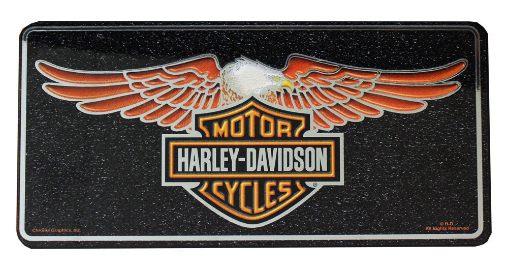 Harley License Plate (Eagle)