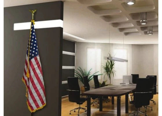 Indoor Flagpole Set