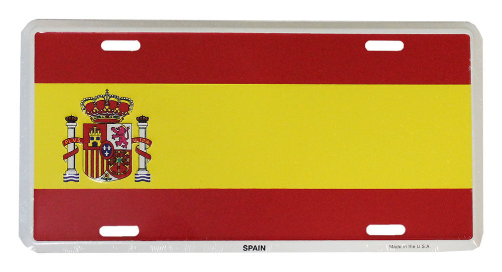 Spain License Plate