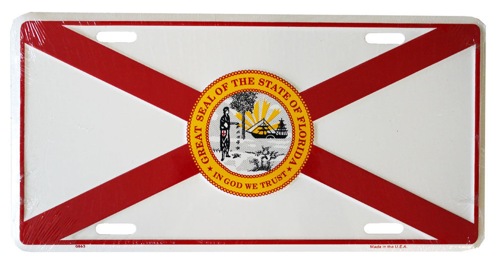 Florida License Plate