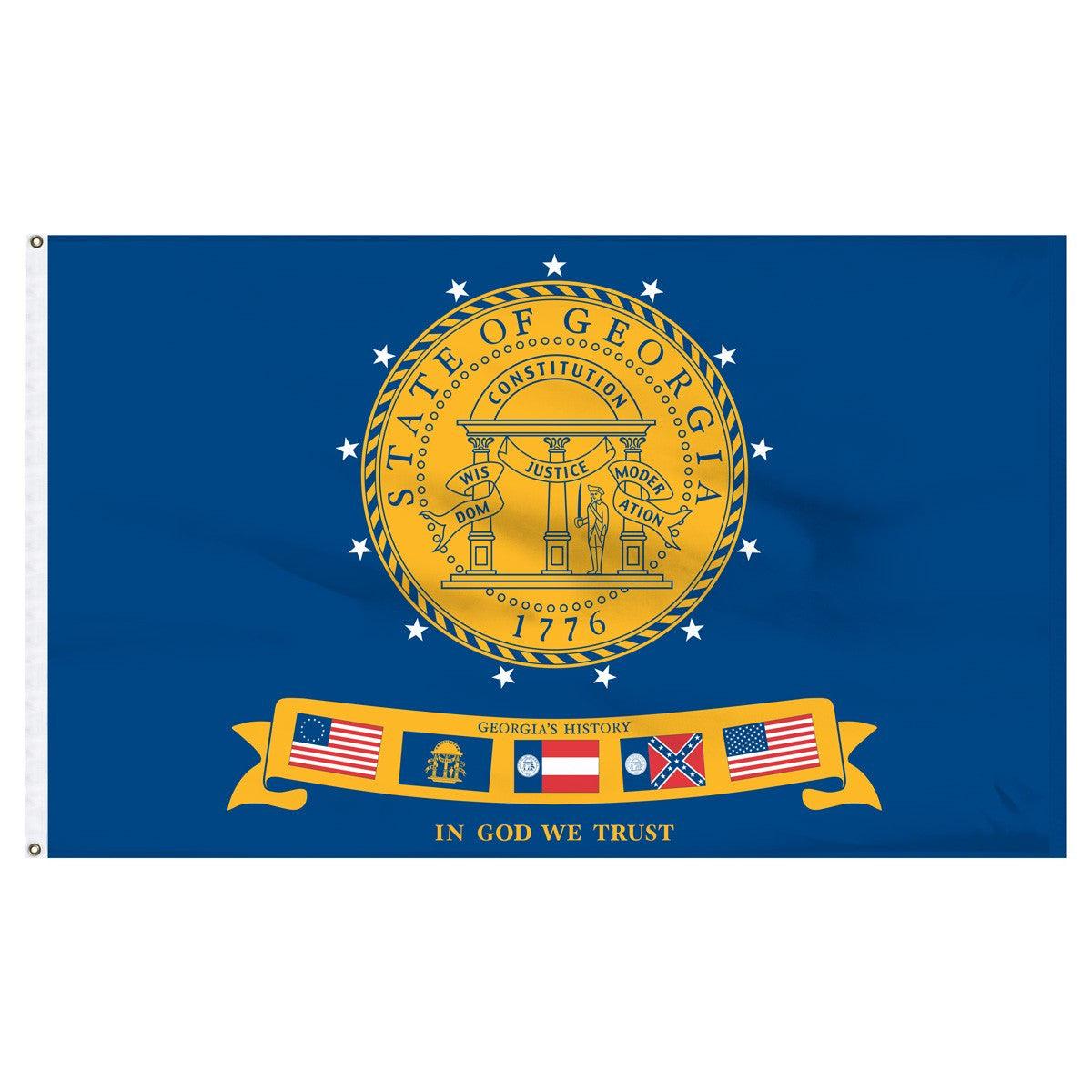 Georgia from 2001 Flag
