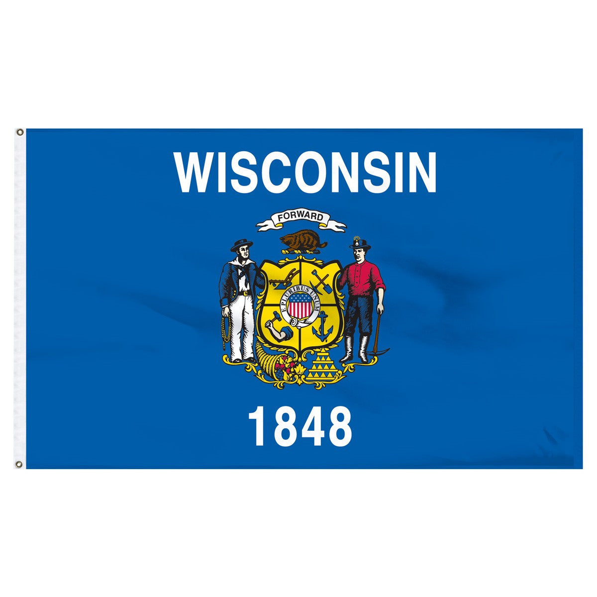 Wisconsin 3x5 Flag