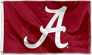 Alabama Roll Tide Crimson Tide School Flag