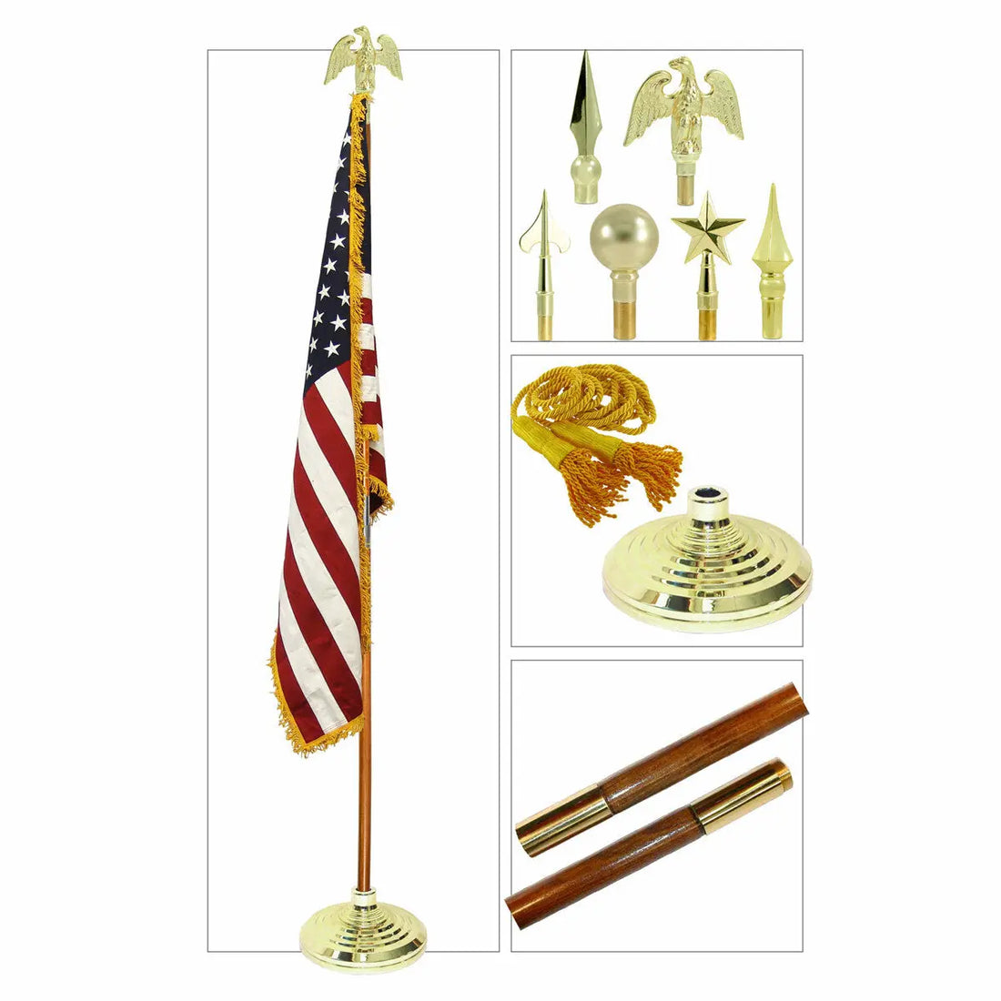 Outdoor Flagpoles and Indoor Flagpoles