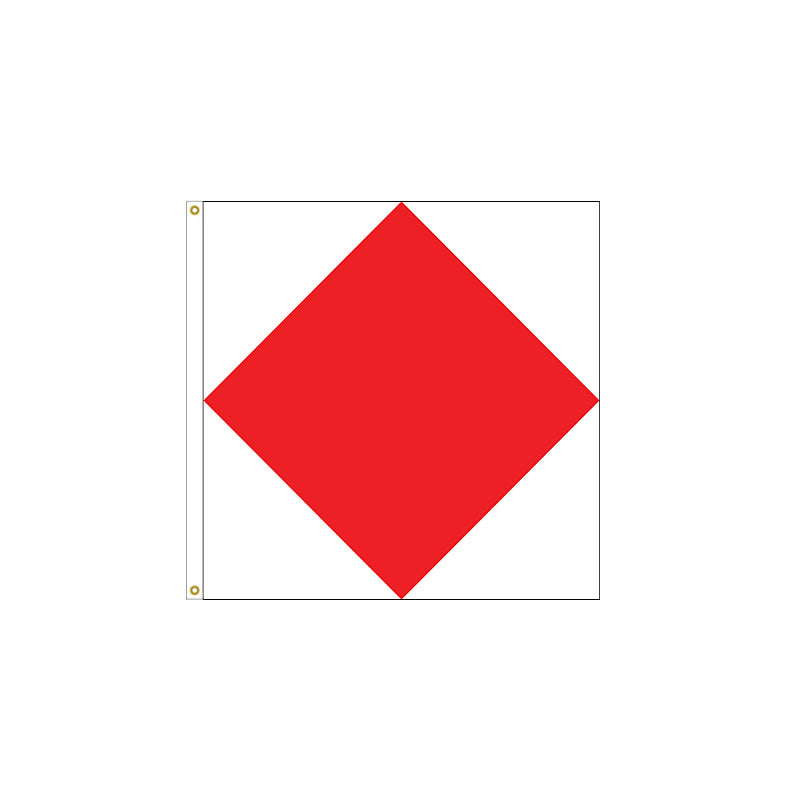 F-Foxtrot Flag - Size 3