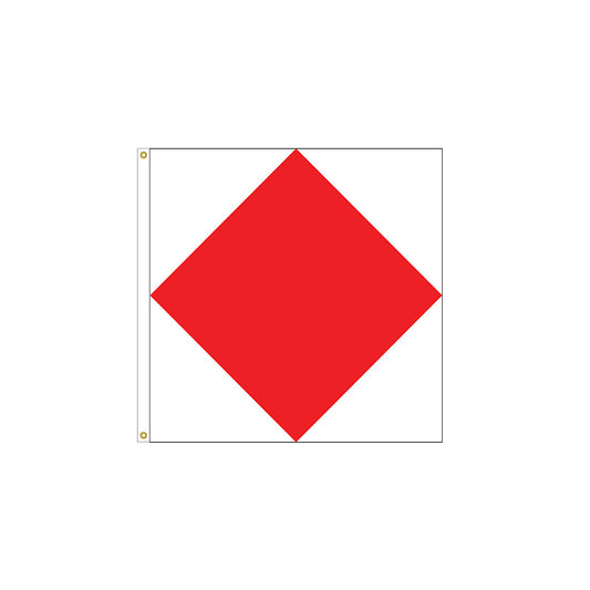 F-Foxtrot Flag - Size 3