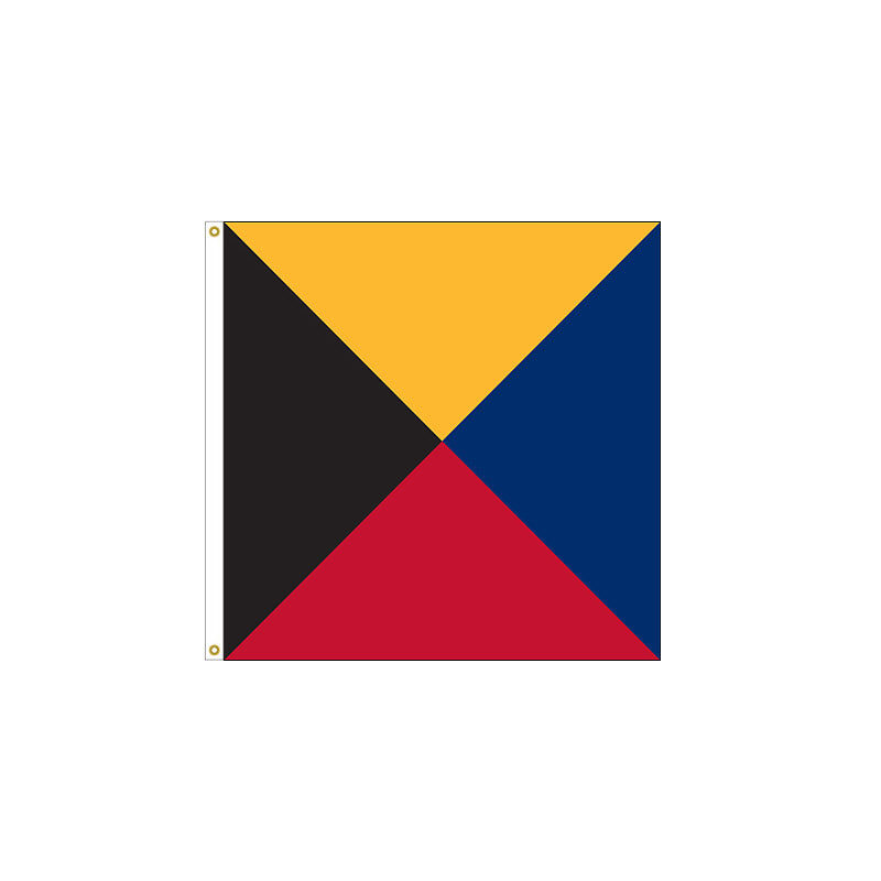 Z-Zulu Flag - Size 3