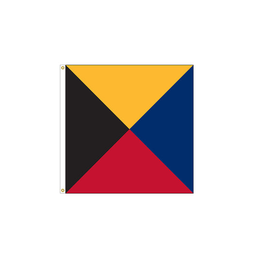Z-Zulu Flag - Size 3