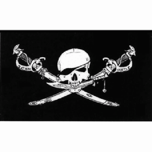 Pirate (Bethren Of The Coast) Flag 3ft x 5ft printed polyester
