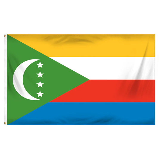 Comoros Nylon Flag