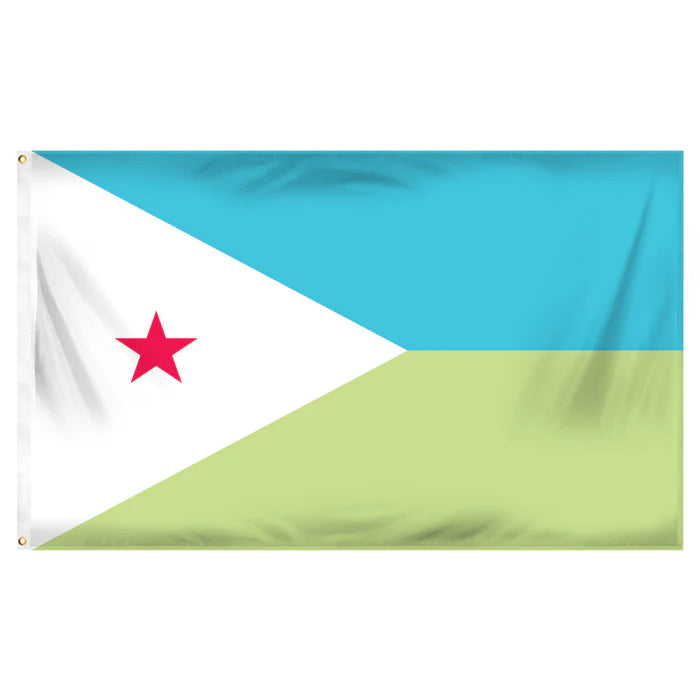 Djibouti Nylon Flag