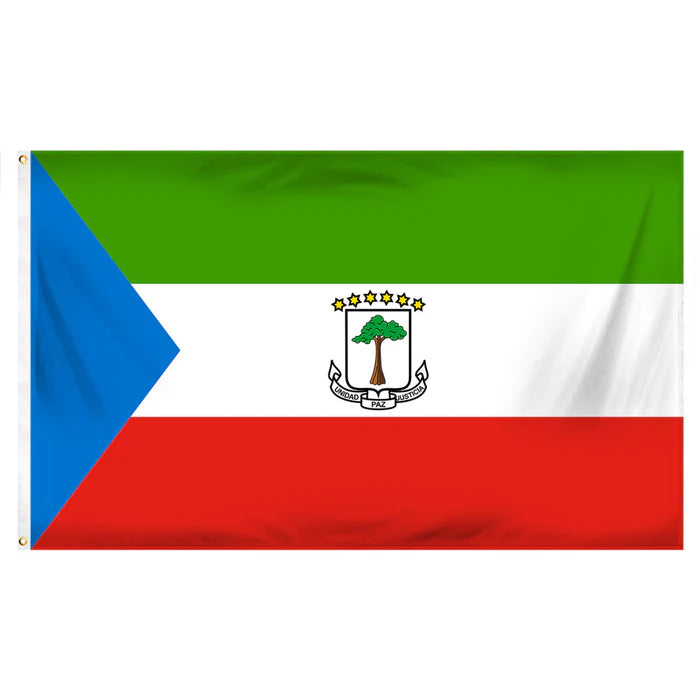 Equatorial Guinea Nylon Flag