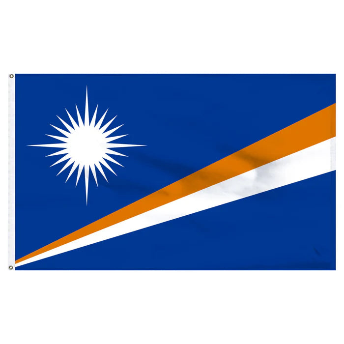 Marshall Islands Nylon Flag