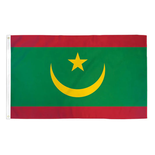 Mauritania Nylon Flag