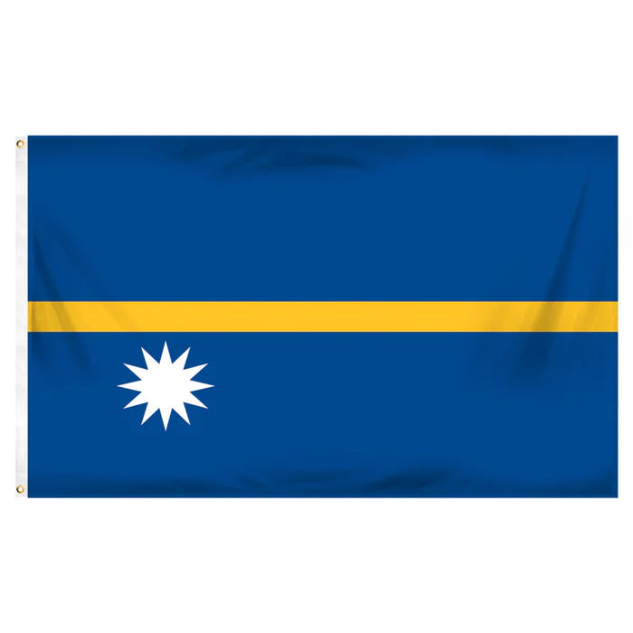 Nauru Nylon Flag