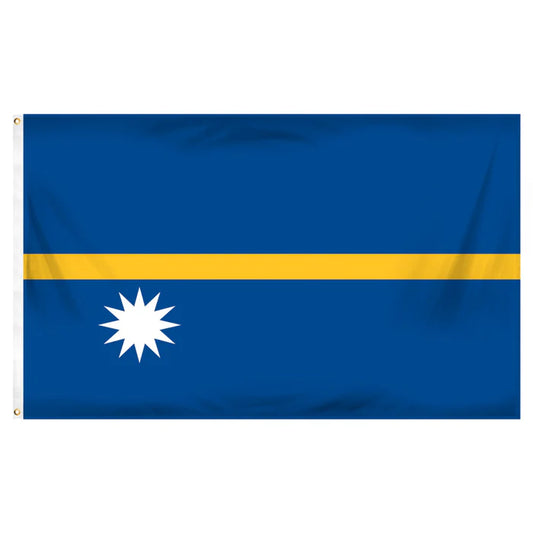 Nauru Nylon Flag