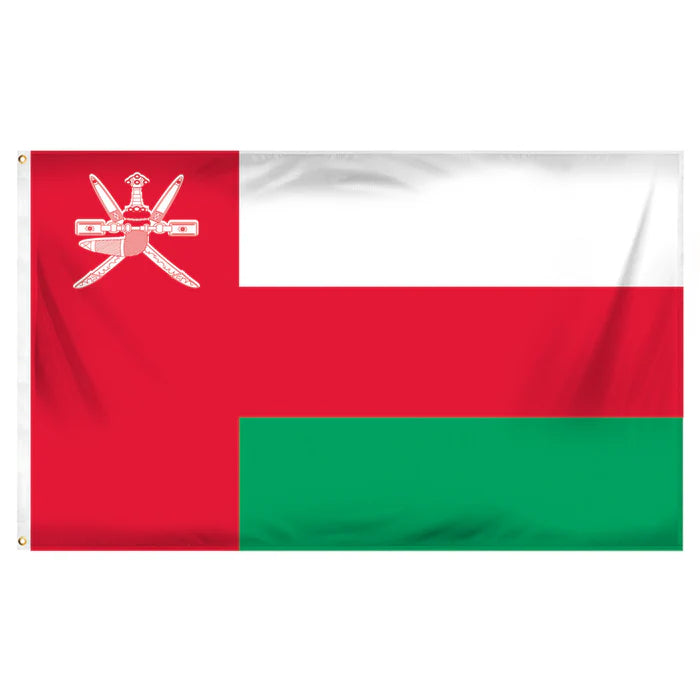 Oman Nylon Flag
