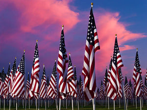 Large American Flags 200 Denier Nylon USA Made