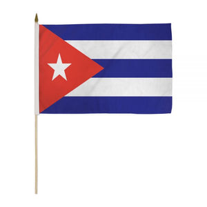 12x18" Cuban stick flag