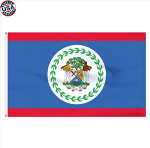 3x5' Belize Nylon flag