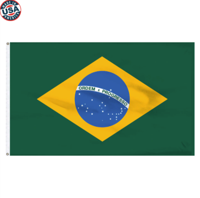 Brazil Nylon Flag