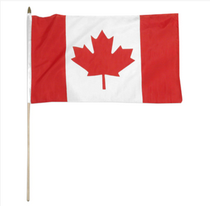 12x18" Canadian stick flag