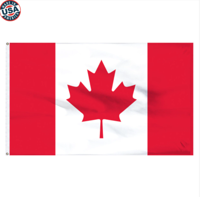 3x5' Canadian Nylon flag