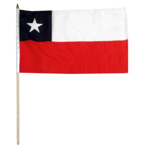 12x18" Chile stick flag