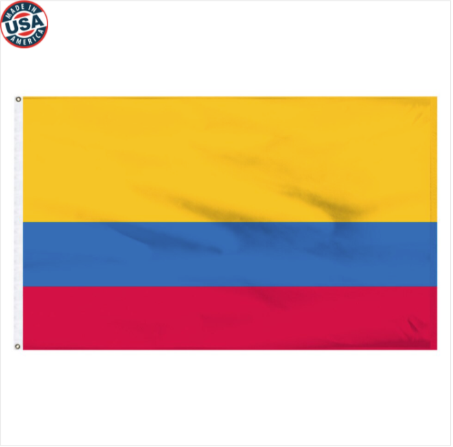 3x5' Colombia Nylon flag
