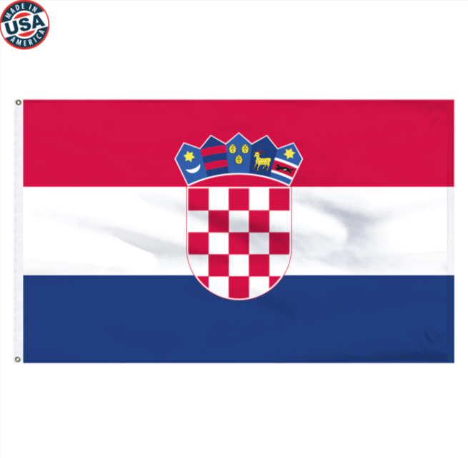 3x5' Croatian Nylon flag