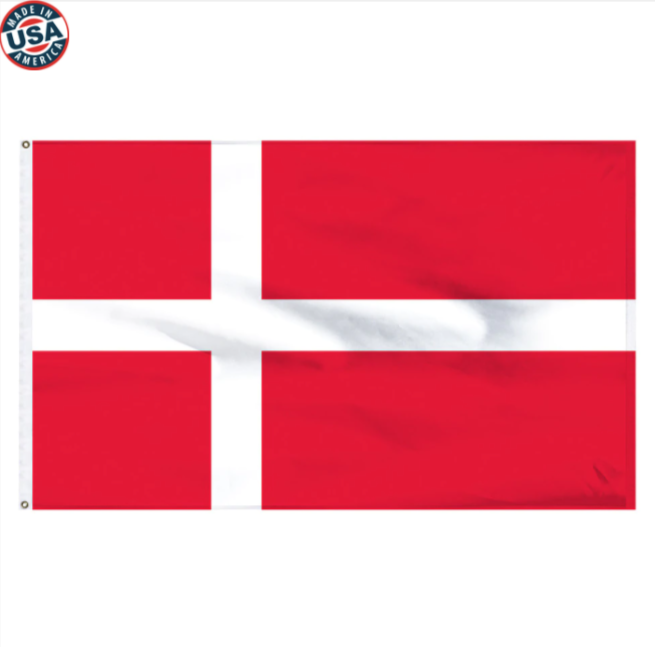 3x5' Denmark Nylon flag