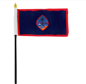 4x6" Guam stick flag