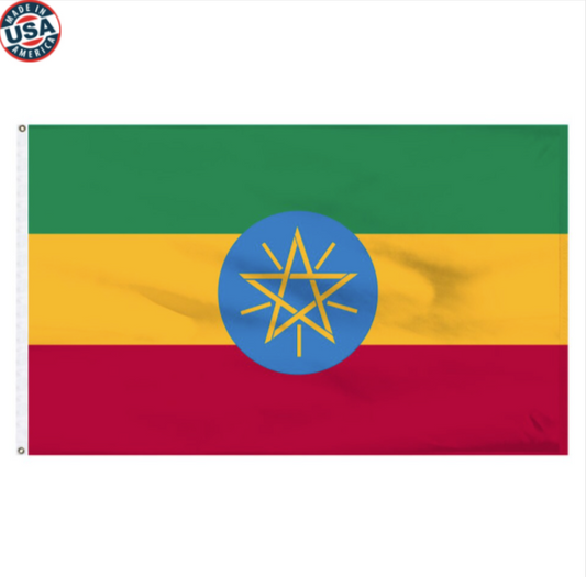 Ethiopia Nylon Flag