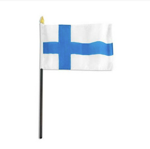 4x6" Finland stick flag