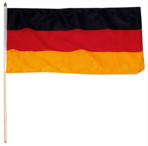 12x18" Germany stick flag