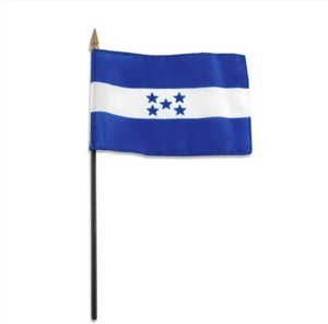 4X6" Honduras stick flag
