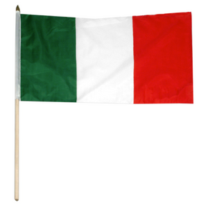 12x18" Italy stick flag