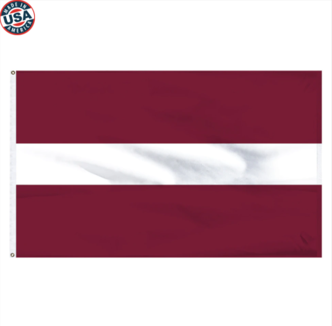 Latvia Nylon Flag