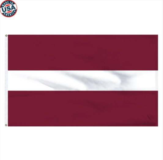 Latvia Nylon Flag