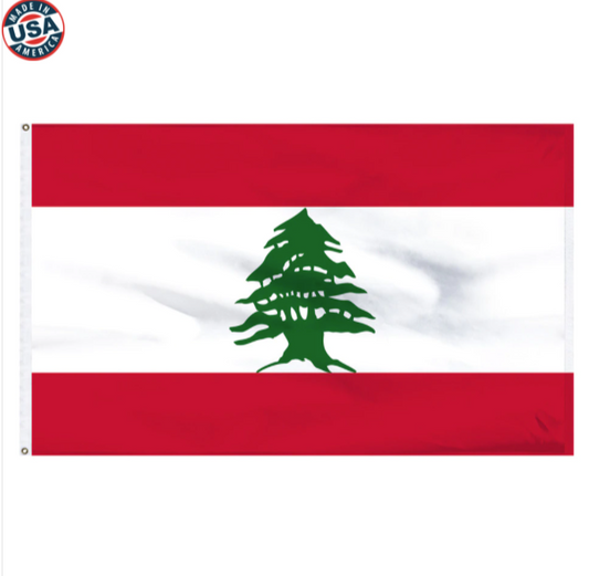 Lebanon Nylon Flag